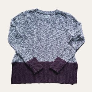 L.L. Bean Signature Cotton / Linen Ragg Knit Sweater